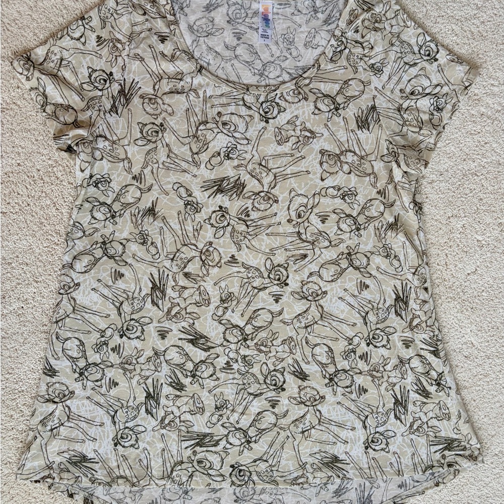 LuLaRoe short sleeve Disney “Bambi Women's Irma Tunic (S)